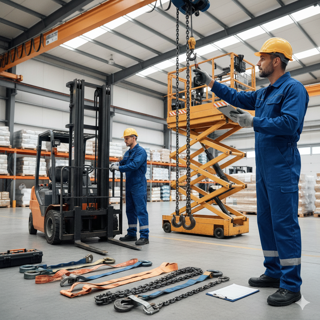 inspection des dispositifs de levage et manutention inspection des dispositifs de levage et manutention