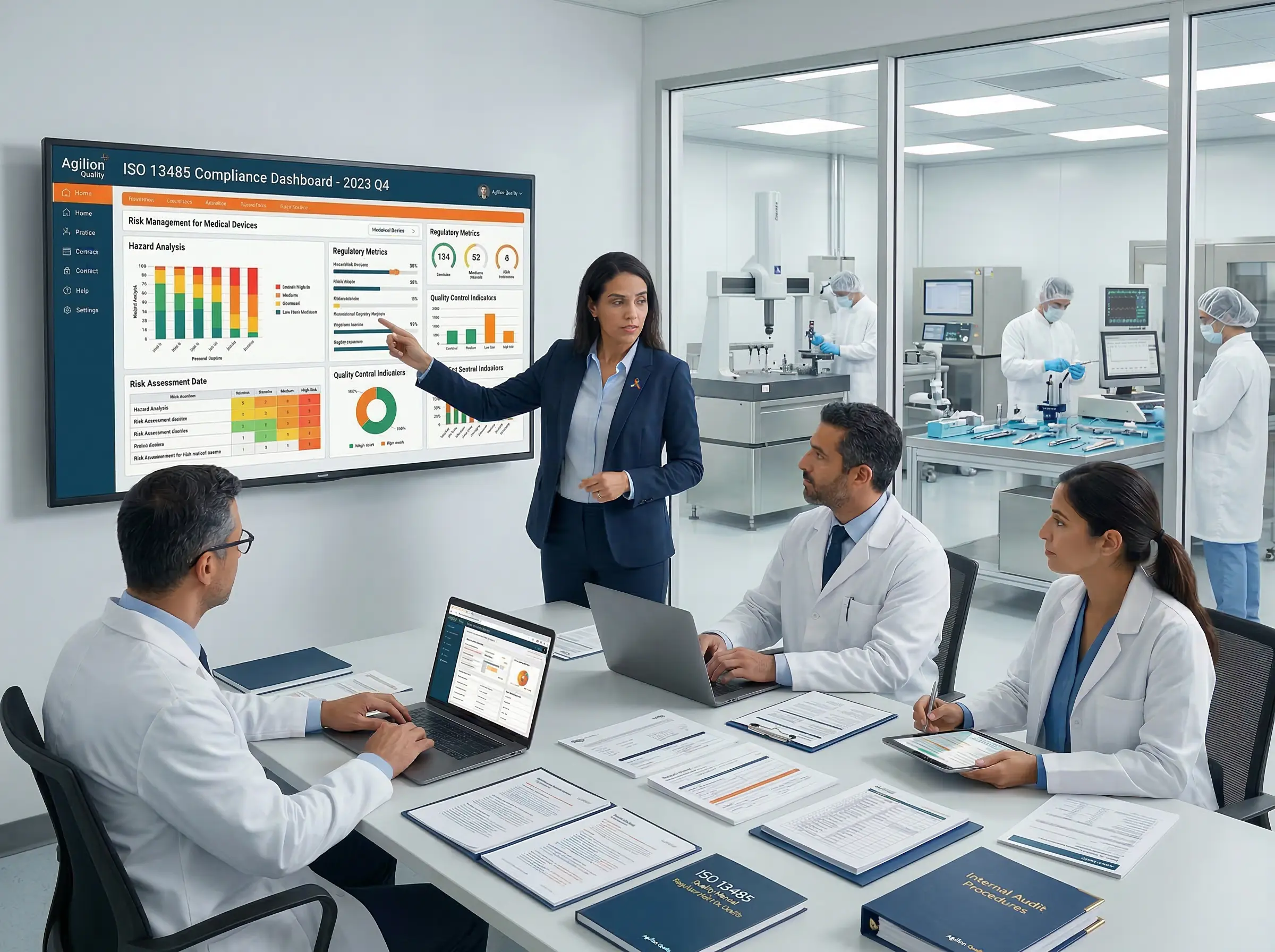 Accompagnement des entreprises pour la certification ISO 13485 et la mise en place du système de management qualité pour les dispositifs médicaux