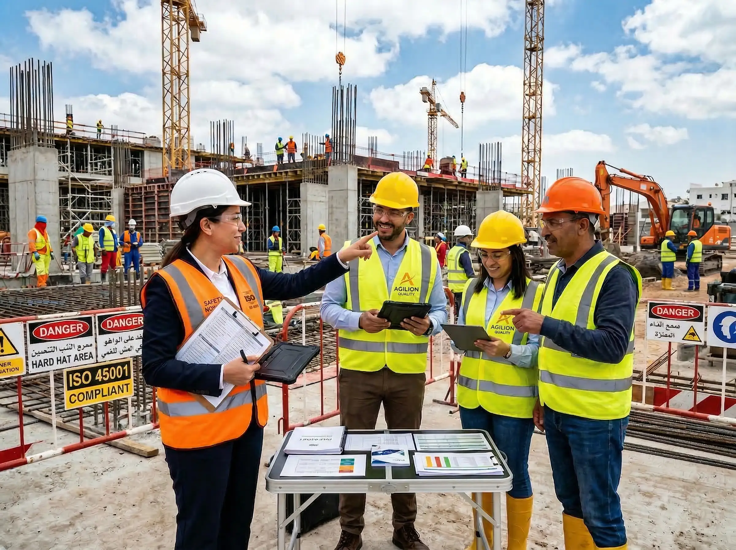 Accompagnement des entreprises pour la certification ISO 45001 et la mise en place du système de management de la santé et sécurité au travail