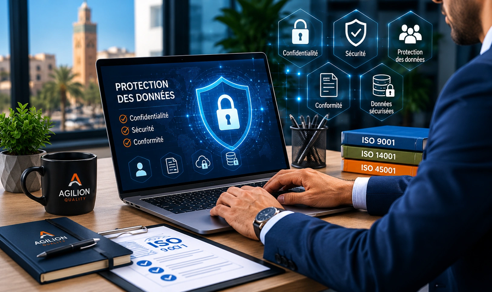 Protection des données et politique de confidentialité Agilion Quality