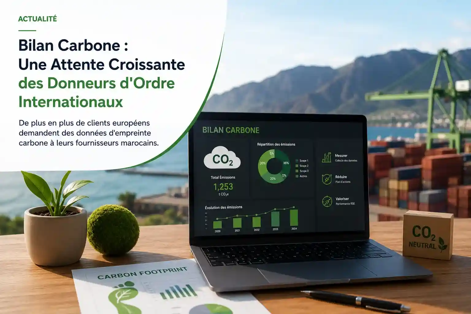 ISO 26000 Maroc - actualité bilan carbone donneurs d'ordre internationaux par Agilion Quality