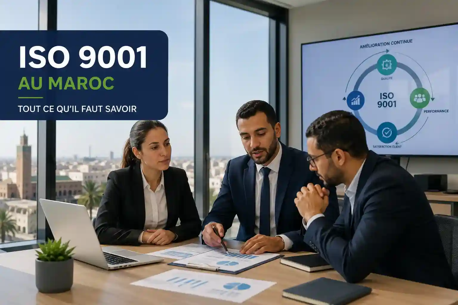Coût certification ISO 9001 Maroc — budget et devis pour la mise en place d'un système qualité