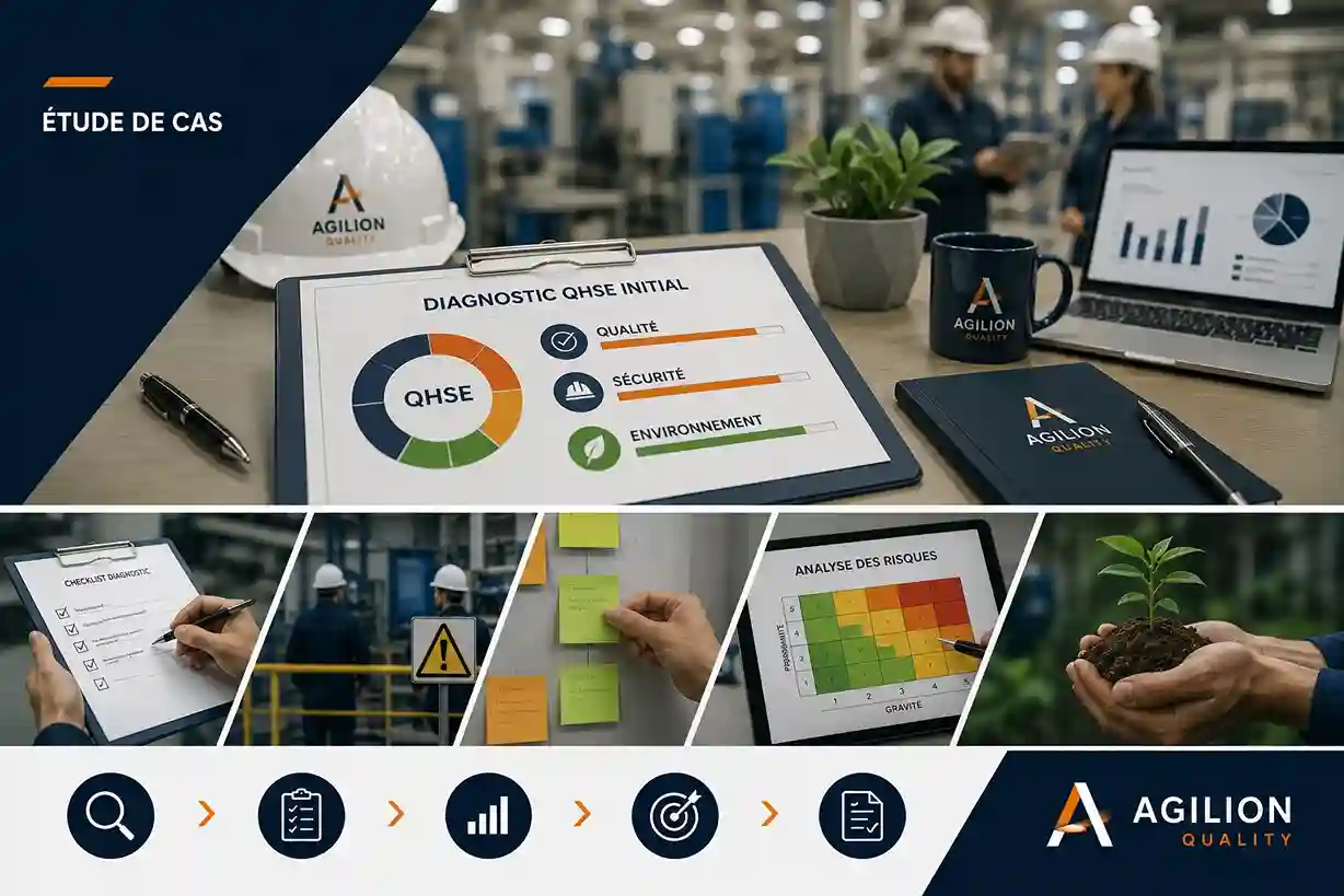 Diagnostic QHSE initial PME en croissance - étude de cas par Agilion Quality