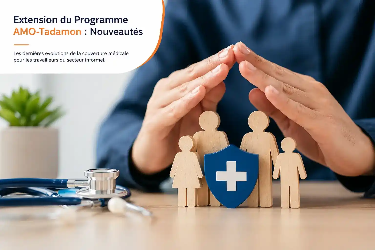 AMO-Tadamon extension Maroc - actualité couverture médicale secteur informel par Agilion Quality
