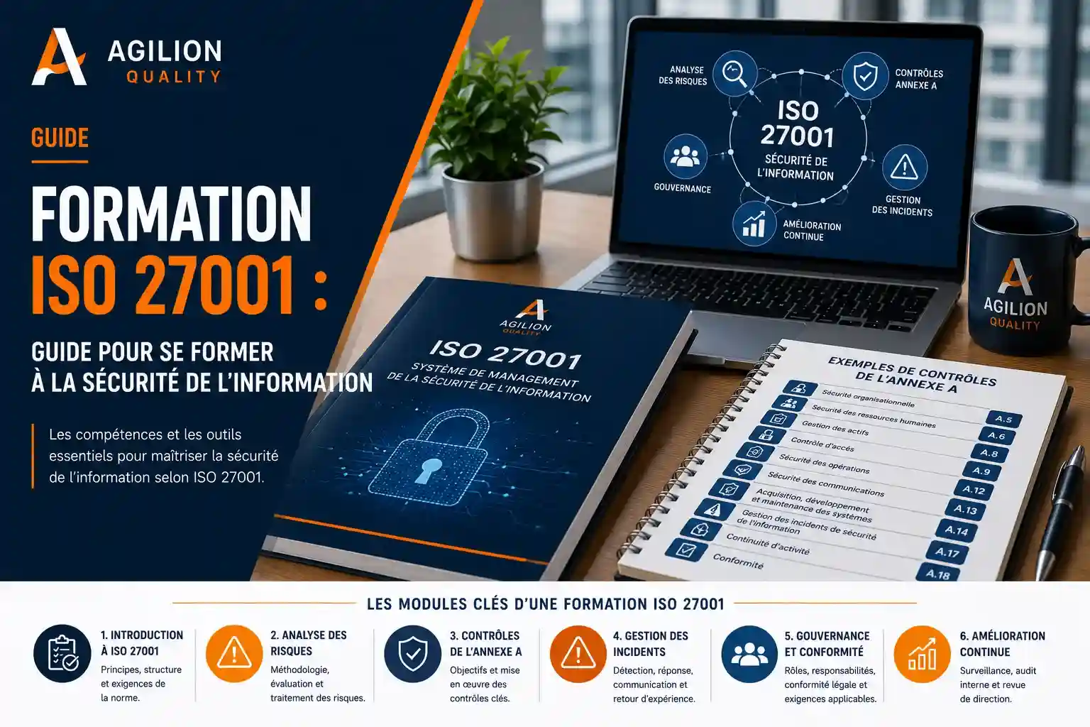 Formation ISO 27001 : guide pour se former à la sécurité de l'information