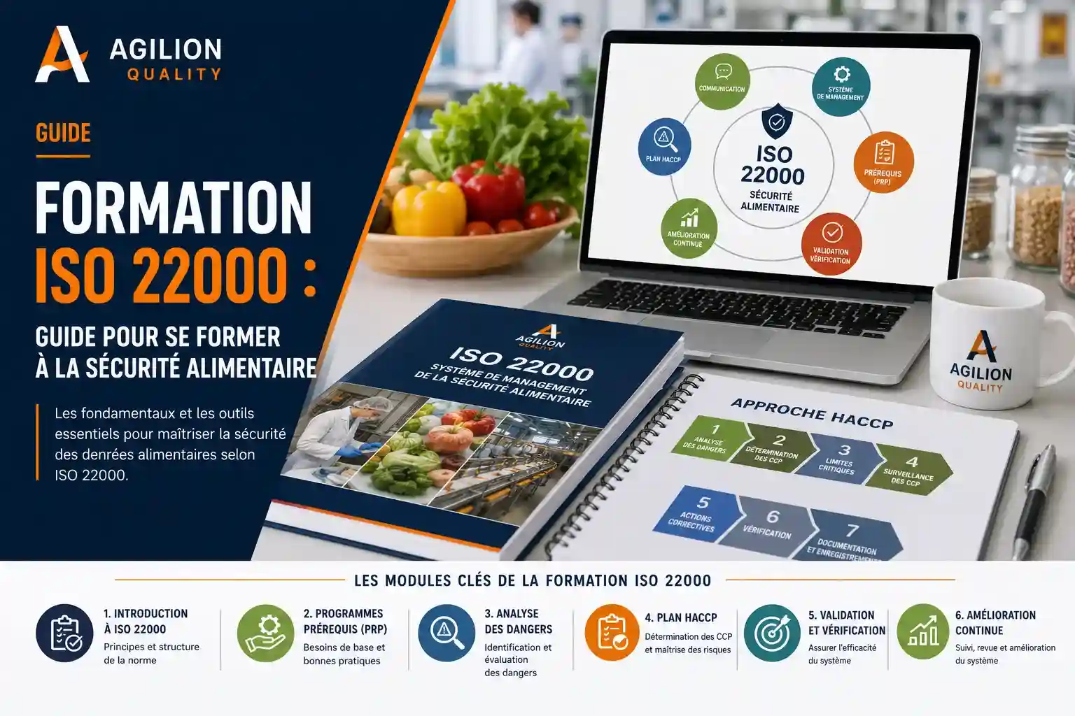 Formation ISO 22000 : guide pour se former à la sécurité alimentaire