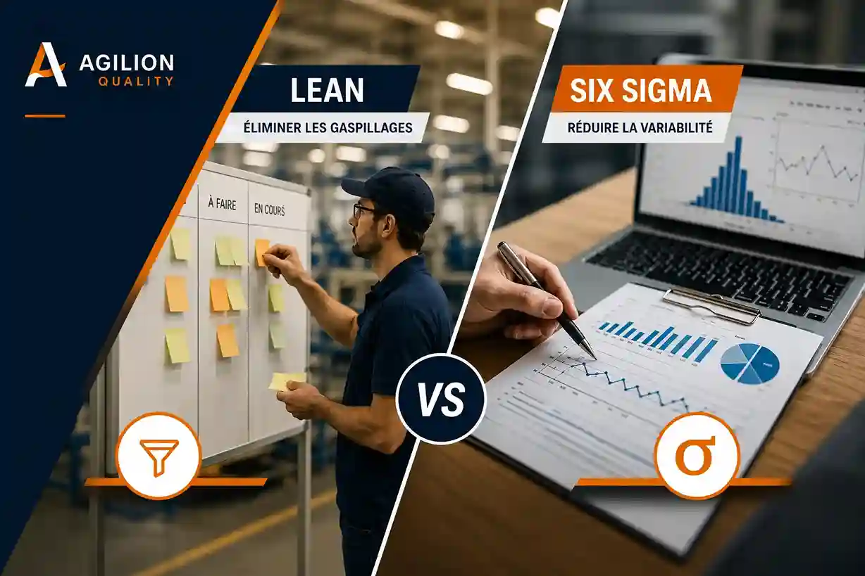 Lean vs Six Sigma - comparatif par Agilion Quality
