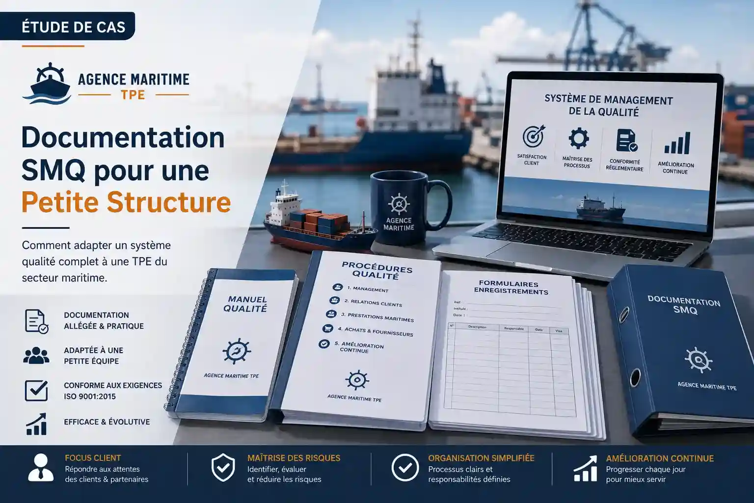 SMQ TPE Maroc - étude de cas MSAC documentation qualité maritime par Agilion Quality