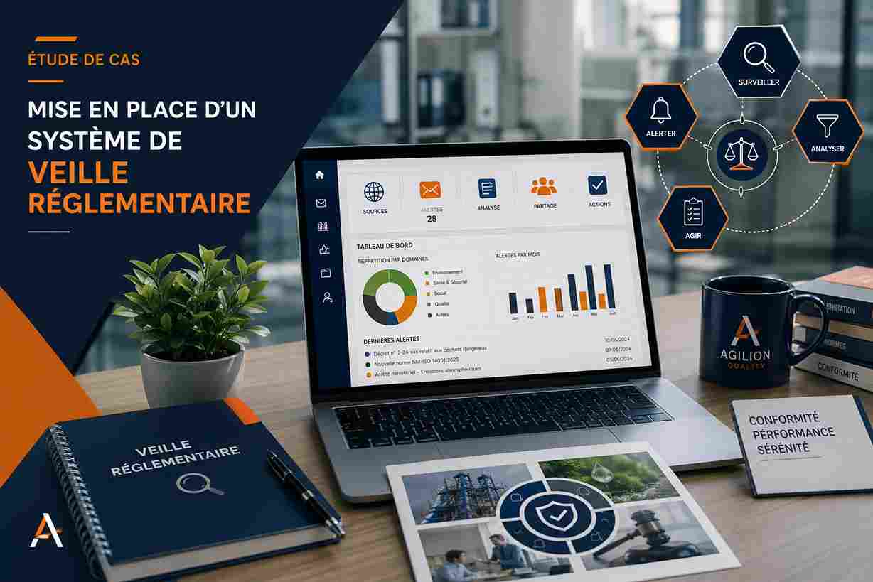 Système de veille réglementaire - étude de cas par Agilion Quality