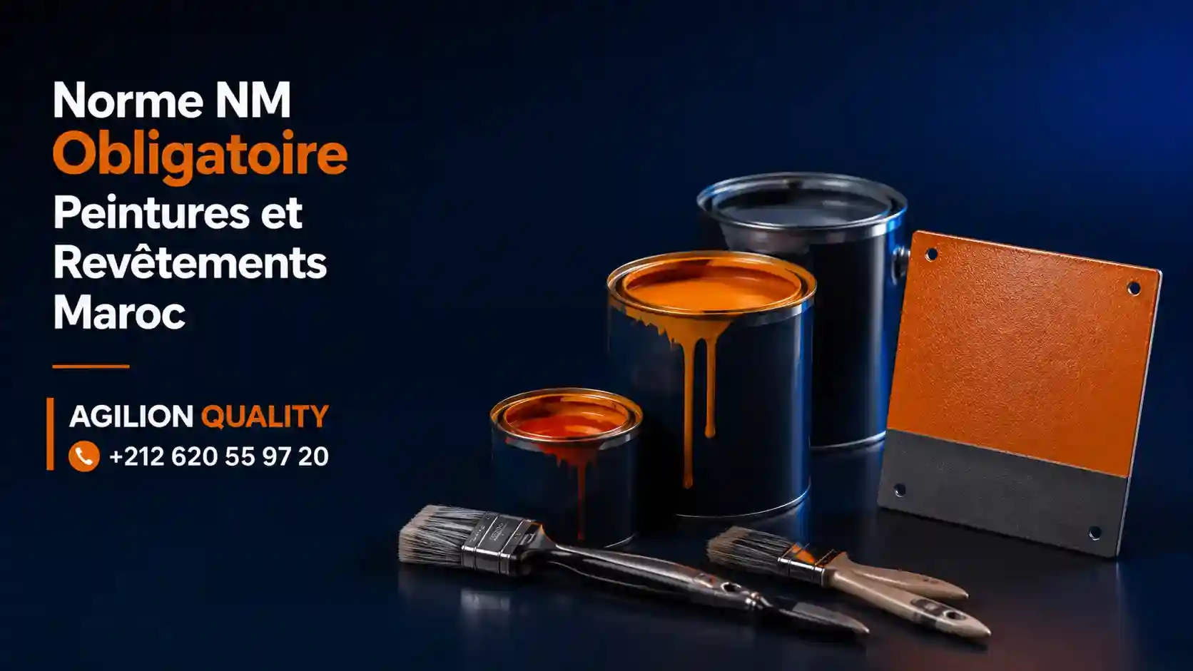 Norme NM obligatoire peintures et revêtements Maroc 2026 - peintures bâtiment, anticorrosion, bitumes IMANOR