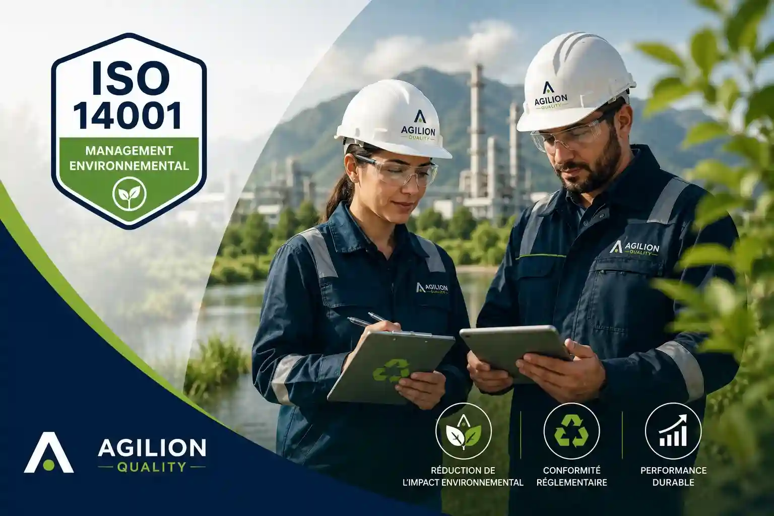 Obtenir la Certification ISO 14001 au Maroc - Agilion Quality cabinet management environnemental