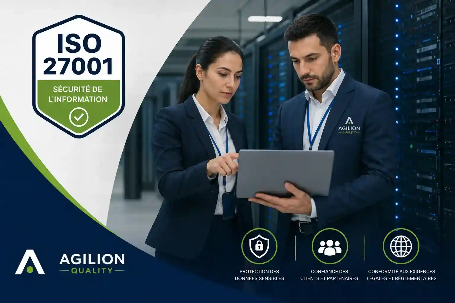 Obtenir la Certification ISO 27001 au Maroc - Agilion Quality cabinet sécurité de l'information