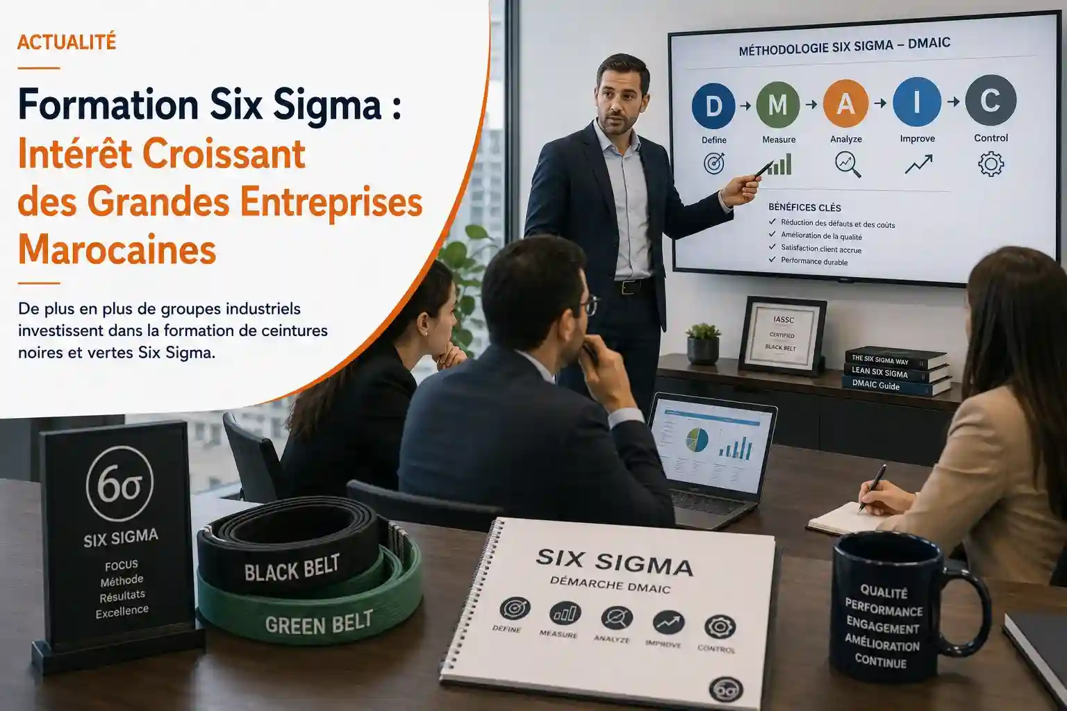 Six Sigma Maroc - actualité intérêt croissant grandes entreprises par Agilion Quality