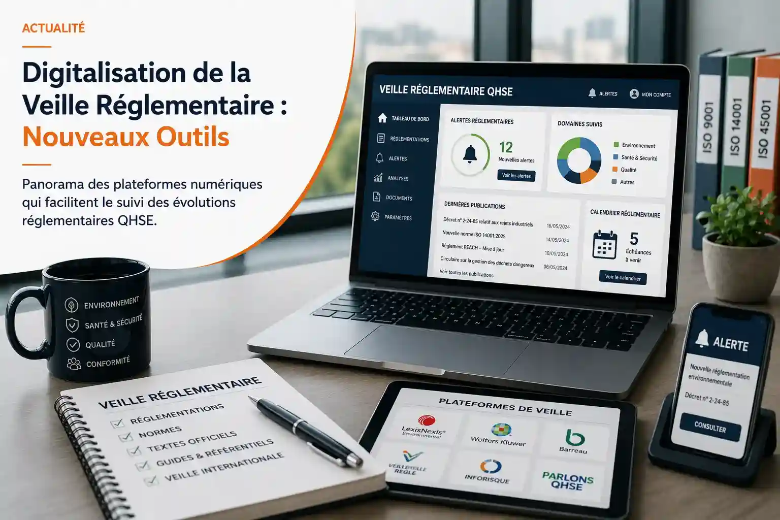 Veille réglementaire QHSE Maroc - actualité digitalisation nouveaux outils par Agilion Quality