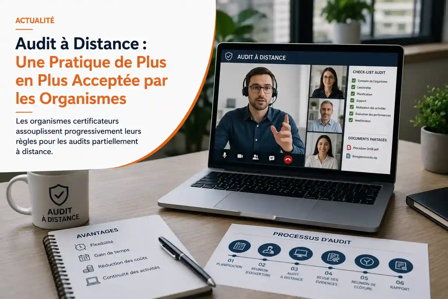 Audit à distance ISO - actualité pratique acceptée par les organismes par Agilion Quality