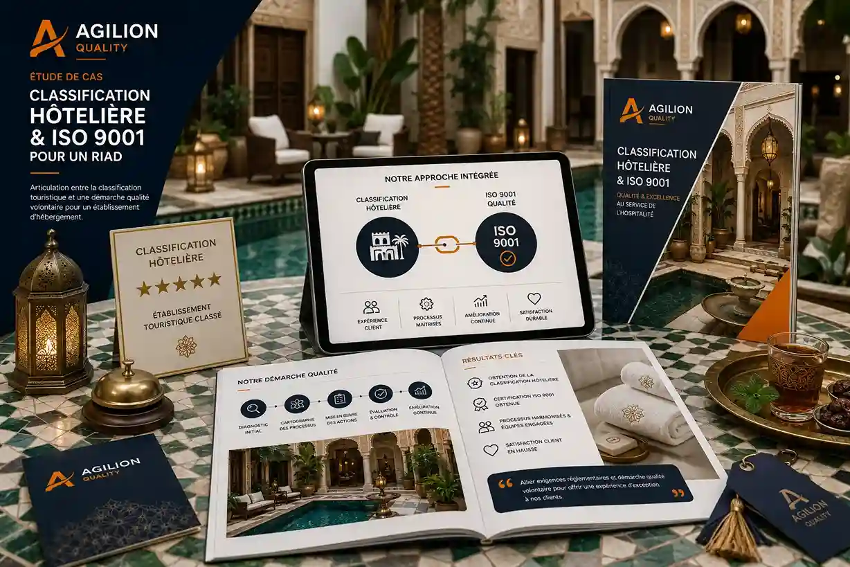 Classification hôtelière riad - étude de cas ISO 9001 par Agilion Quality