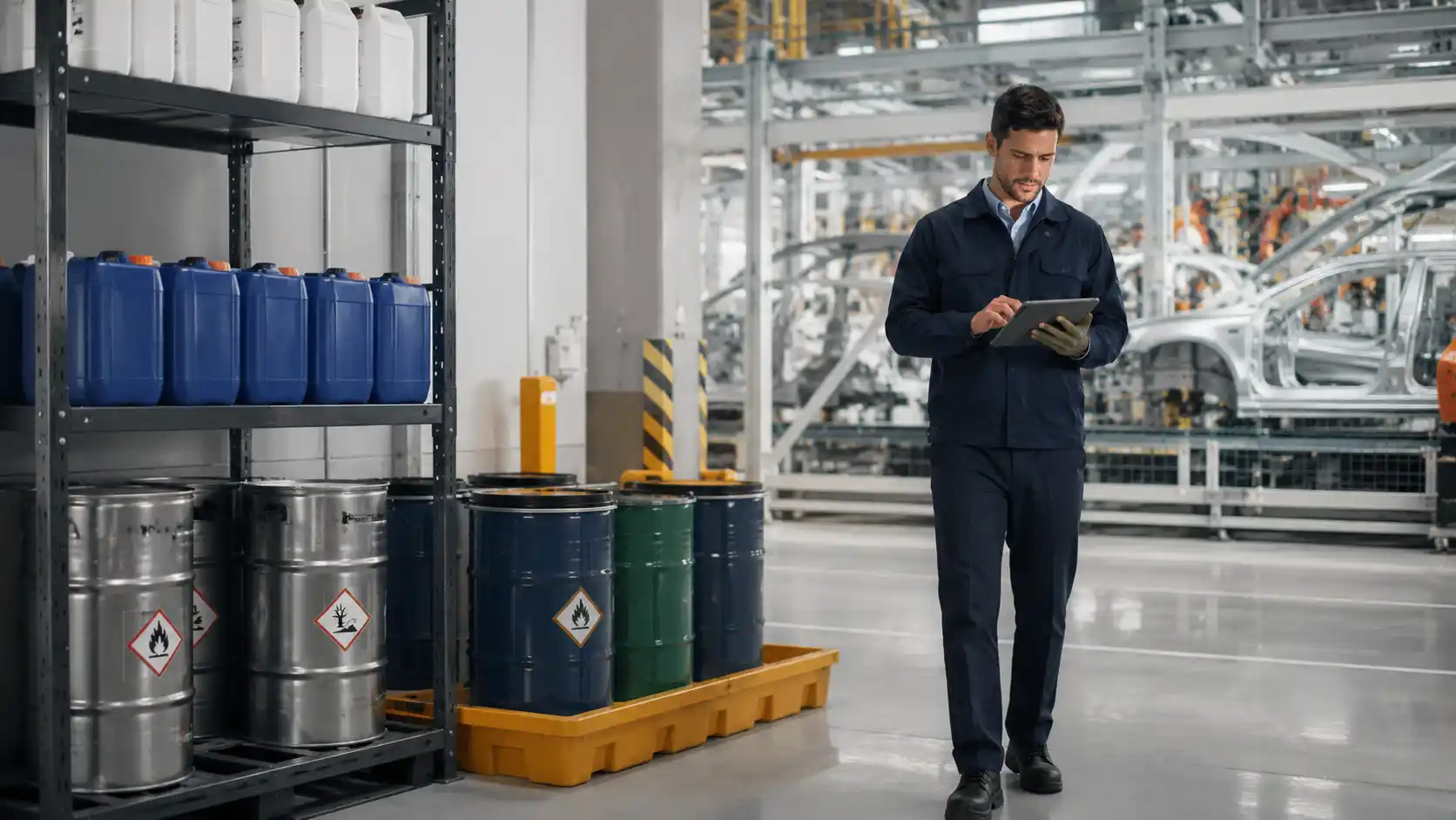 Checklist certification ISO 14001 automobile - inspection environnementale atelier