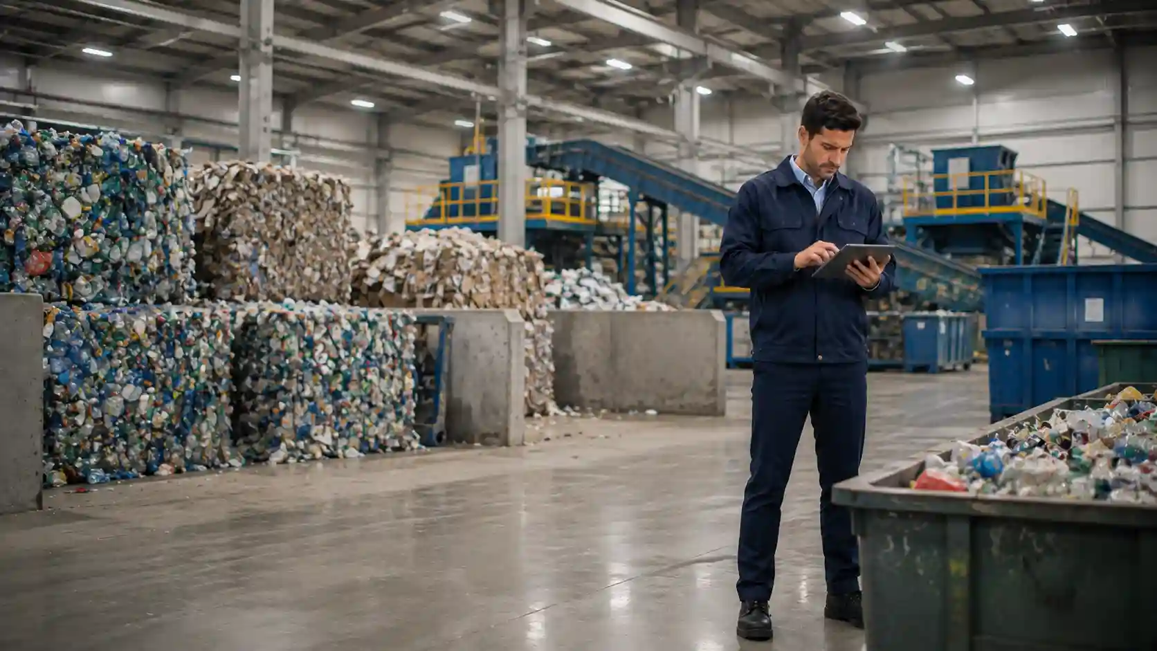 Checklist certification ISO 14001 déchets recyclage - inspection installation de tri