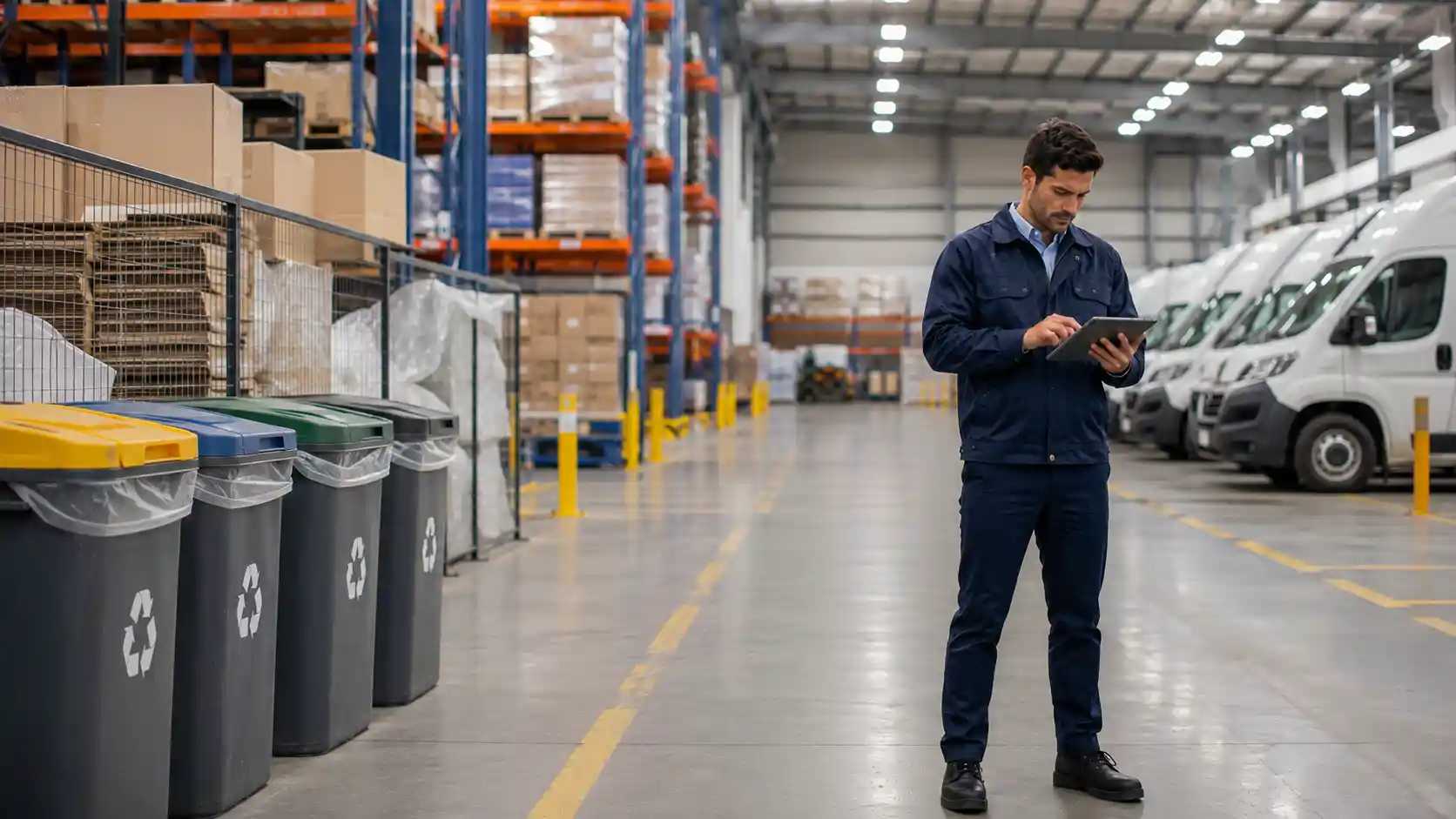 Checklist certification ISO 14001 logistique - inspection environnementale entrepôt