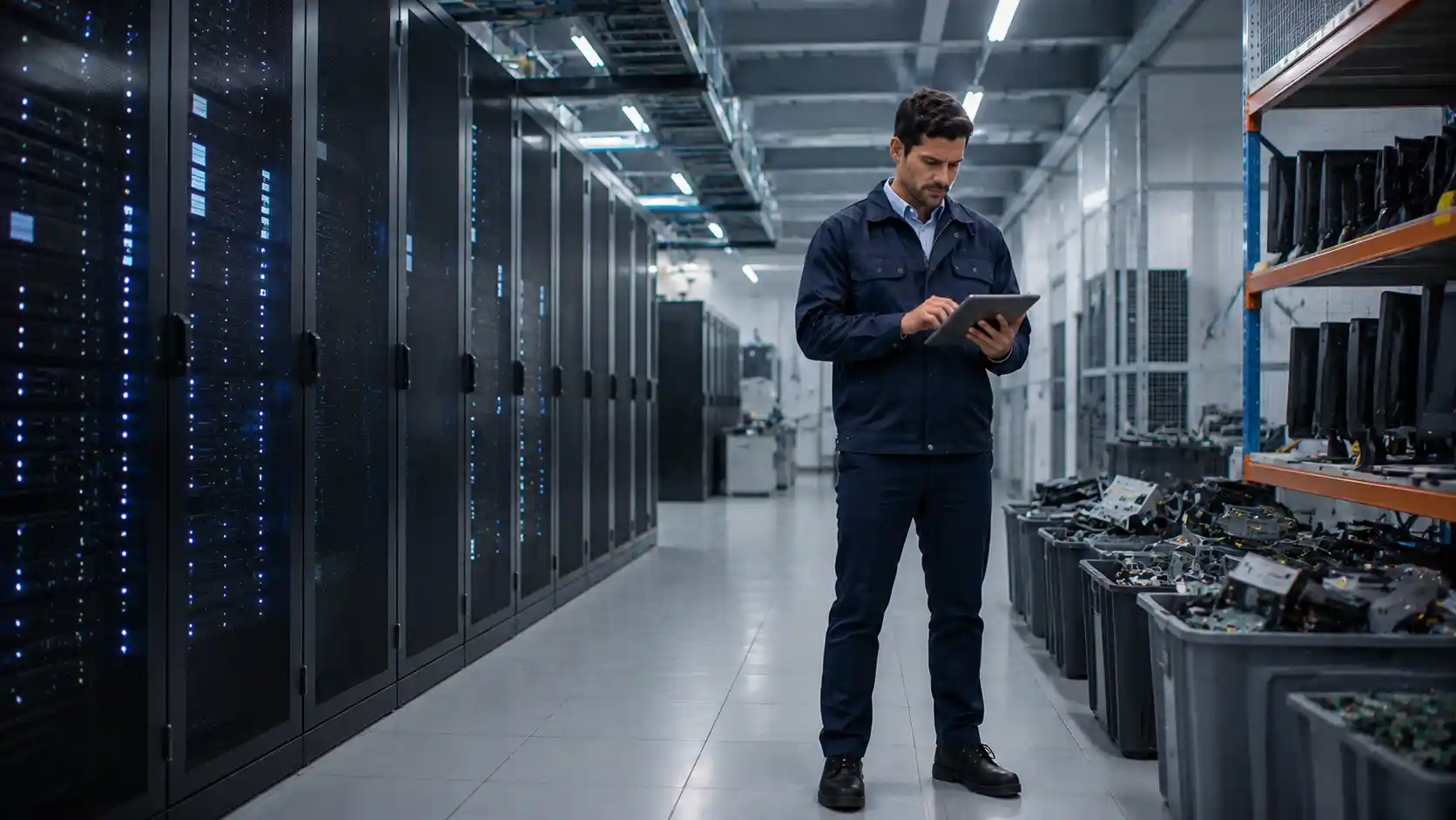 Checklist certification ISO 14001 télécoms IT - inspection environnementale datacenter