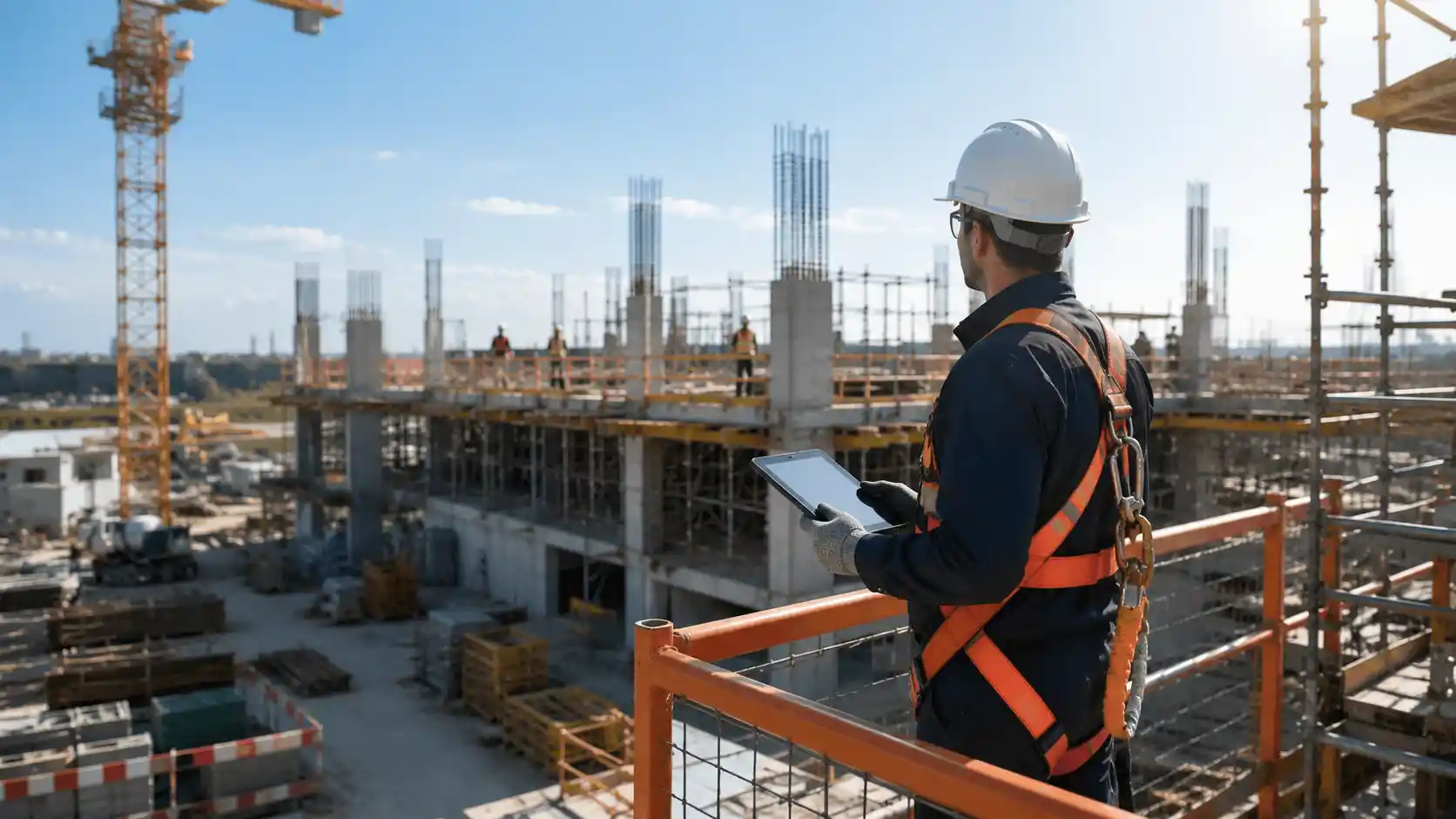 Checklist certification ISO 45001 BTP - inspection sécurité chantier en hauteur