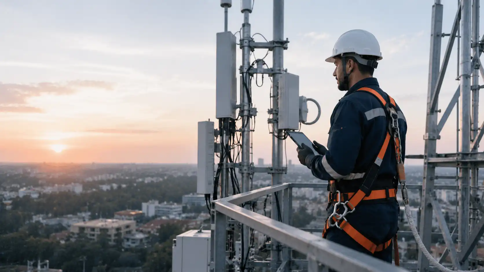 Checklist certification ISO 45001 télécoms - inspection sécurité travail en hauteur