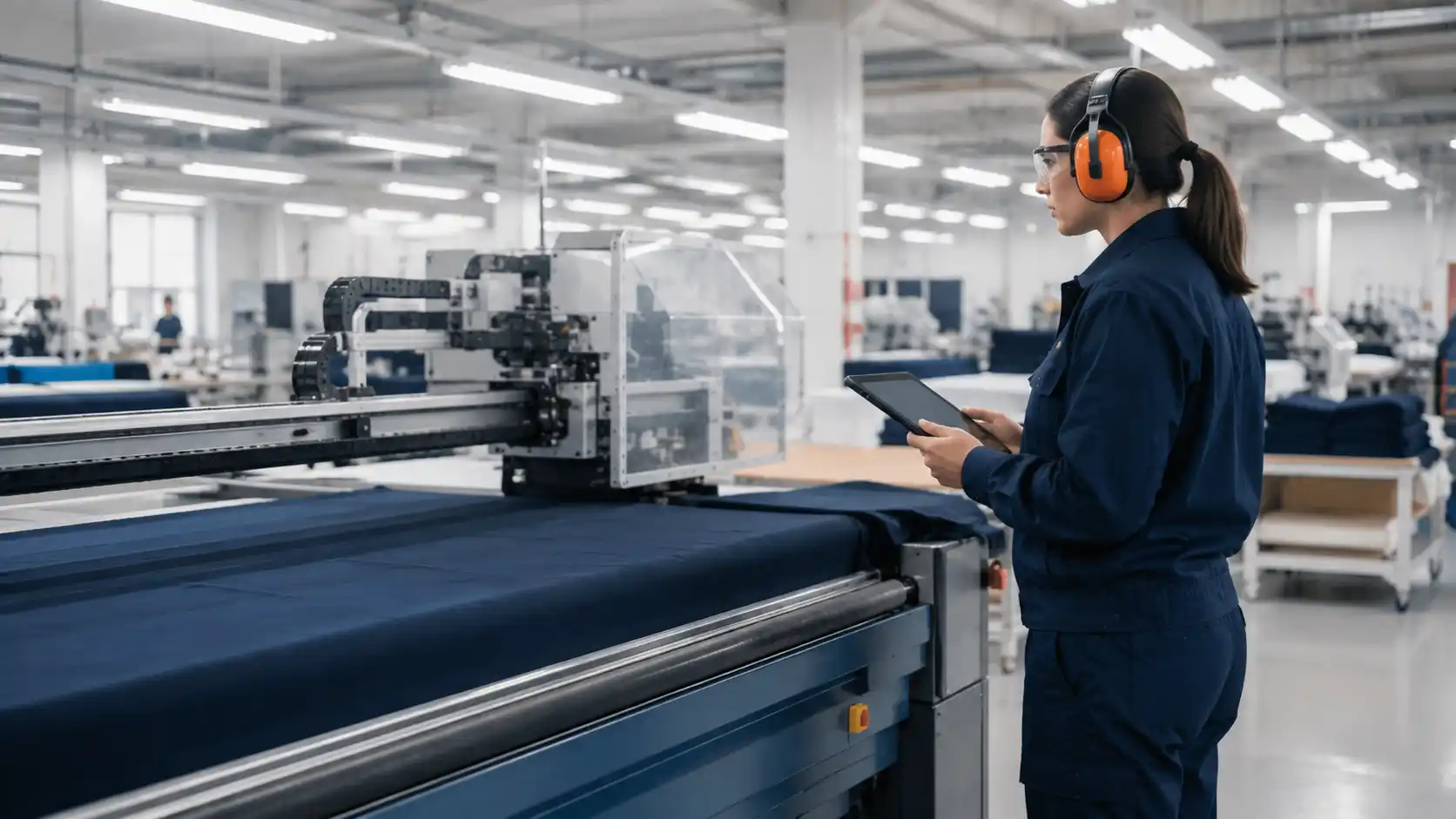 Checklist certification ISO 45001 textile - inspection sécurité machine de coupe