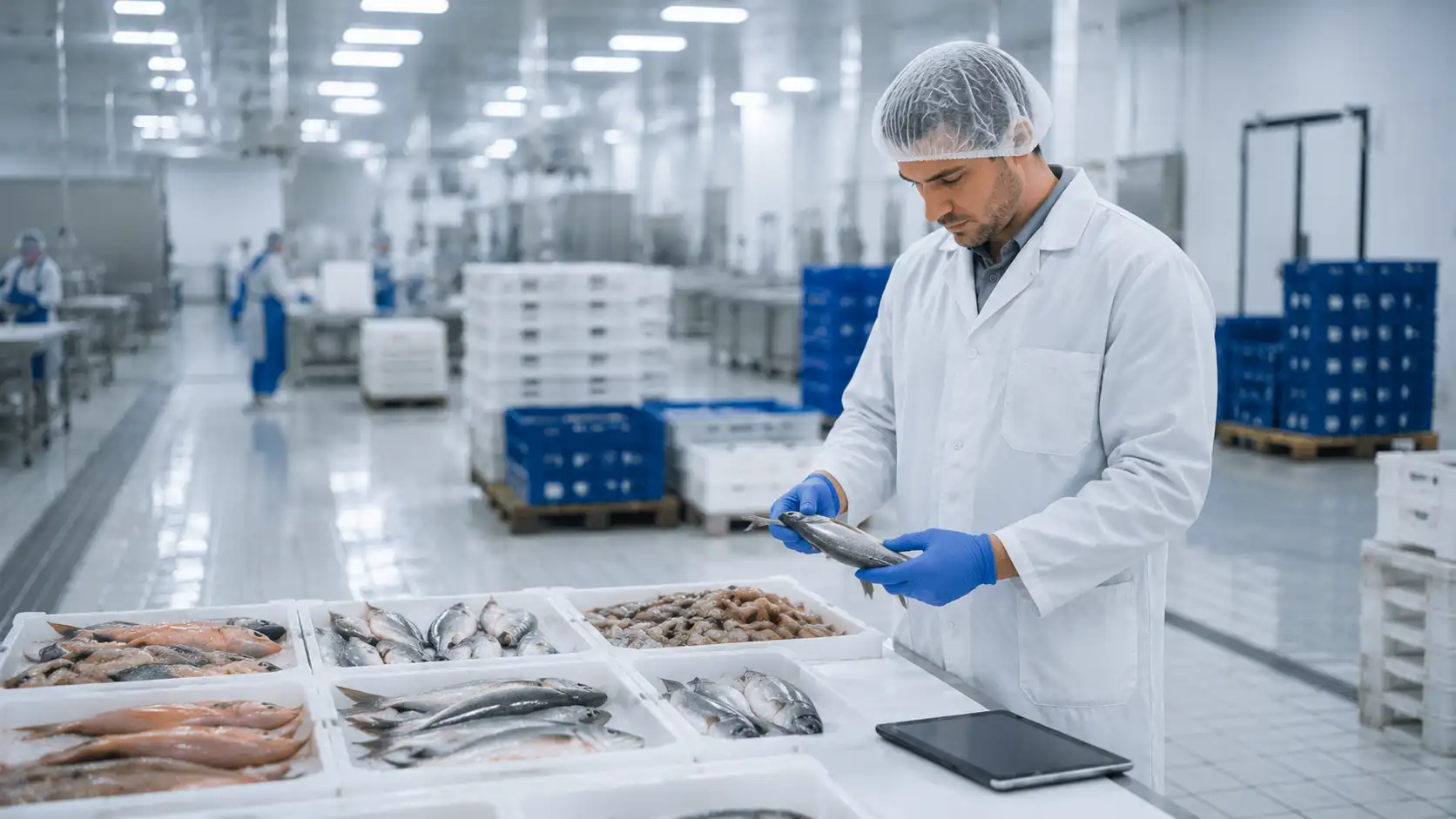 Checklist certification ISO 9001 pêche produits de la mer - préparation en unité