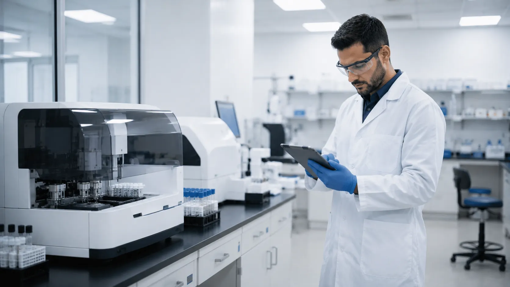 Checklist certification ISO 9001 santé laboratoires - préparation par un technicien qualité