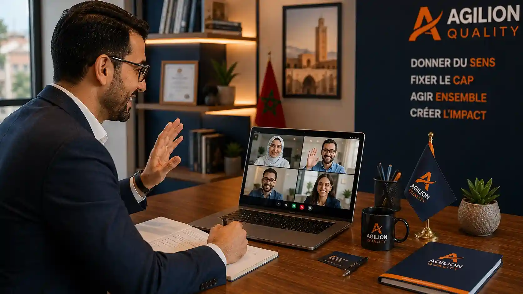 Formation Management Hybride Maroc - cohésion d'équipe et prévention de l'isolement
