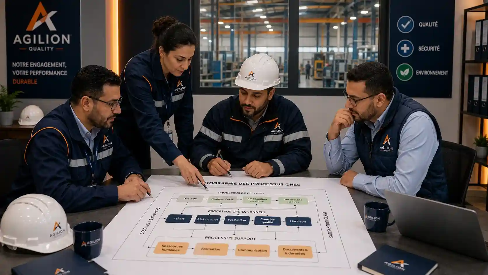 Formation Intégration QHSE Maroc - synergies Achats Maintenance Production