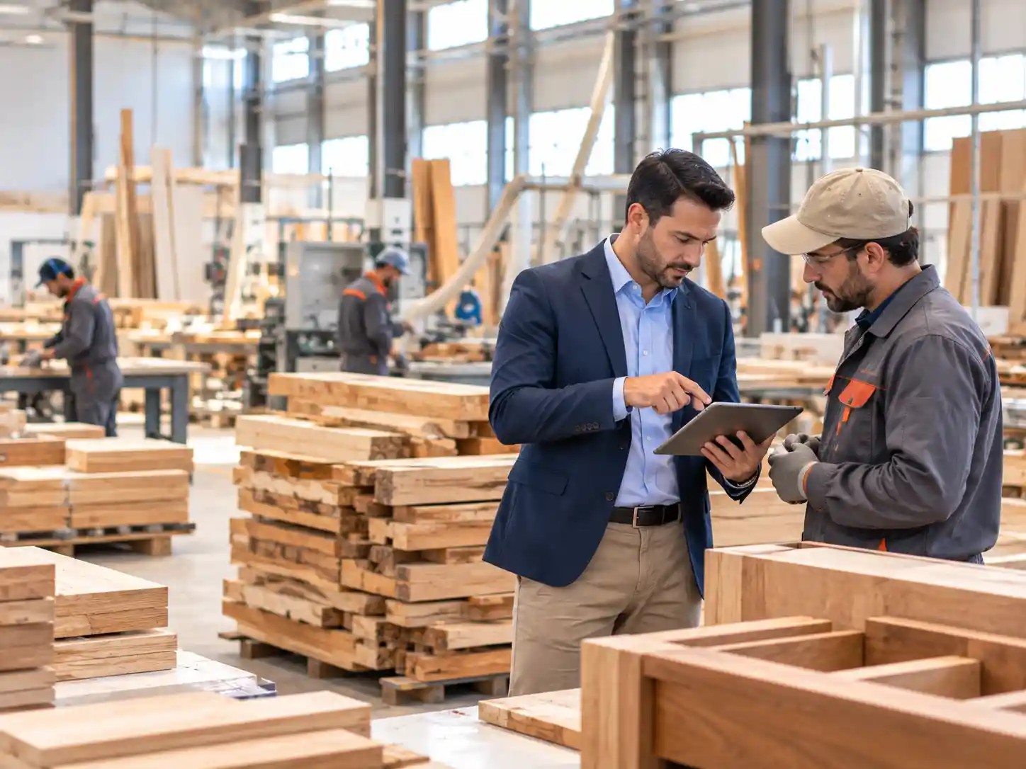 Cabinet de certification FSC PEFC Maroc Agilion Quality accompagnant une entreprise du bois