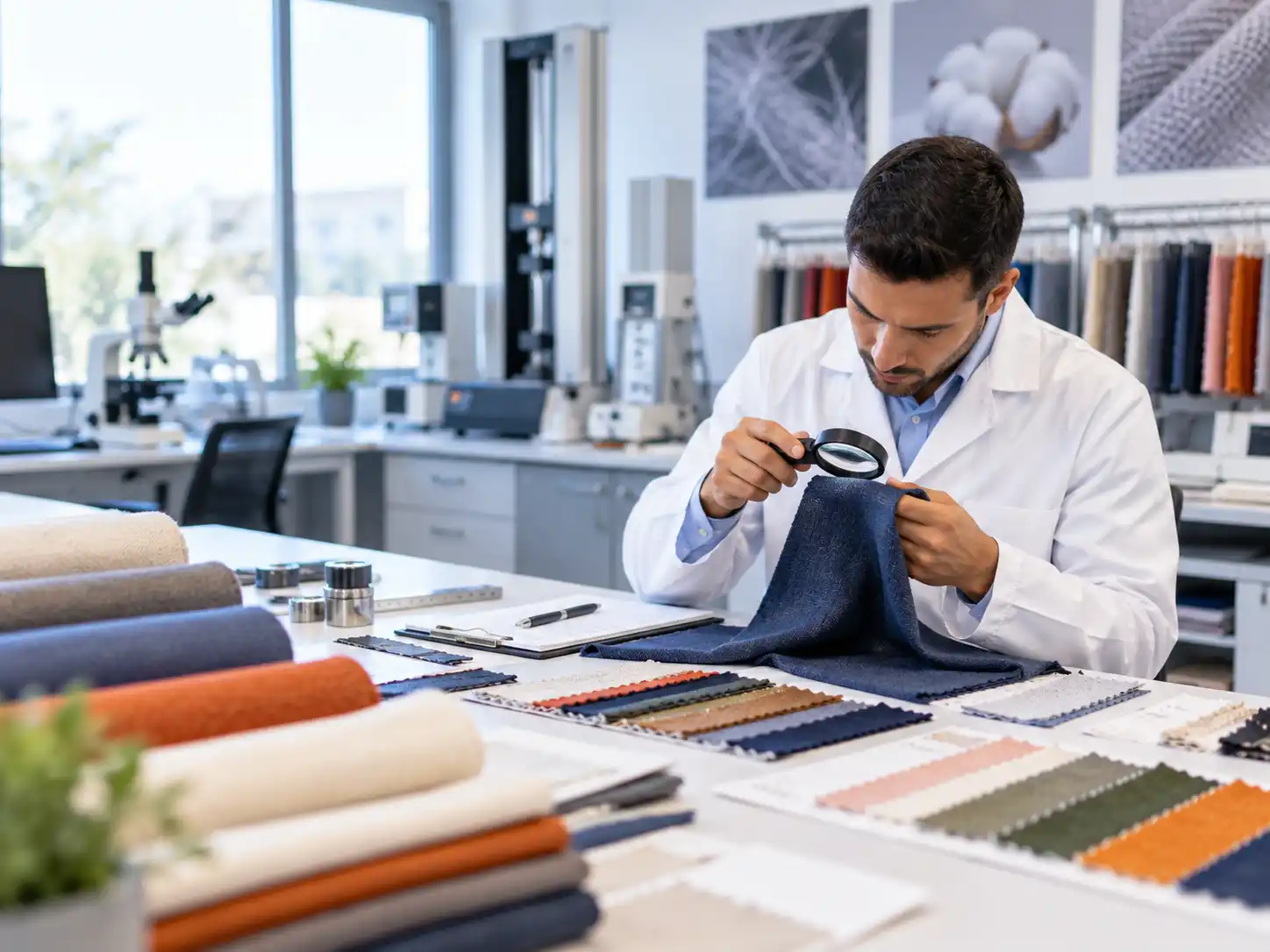 Cabinet de certification OEKO-TEX Maroc Agilion Quality accompagnant une usine textile